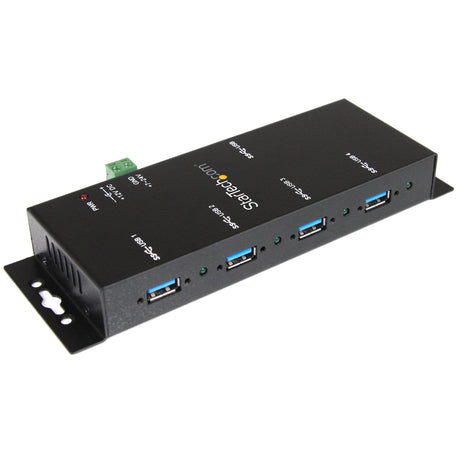 EAN 0065030841603 - StarTech.com ST4300USBM hub de interfaz USB 3.2 Gen 1 (3.1 Gen 1) Type-B 5000 Mbit/s Negro imagen 2
