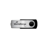 Pendrive Mediarange Mr913 128 Gb Usb Tipo A 2.0 Negro, Plata