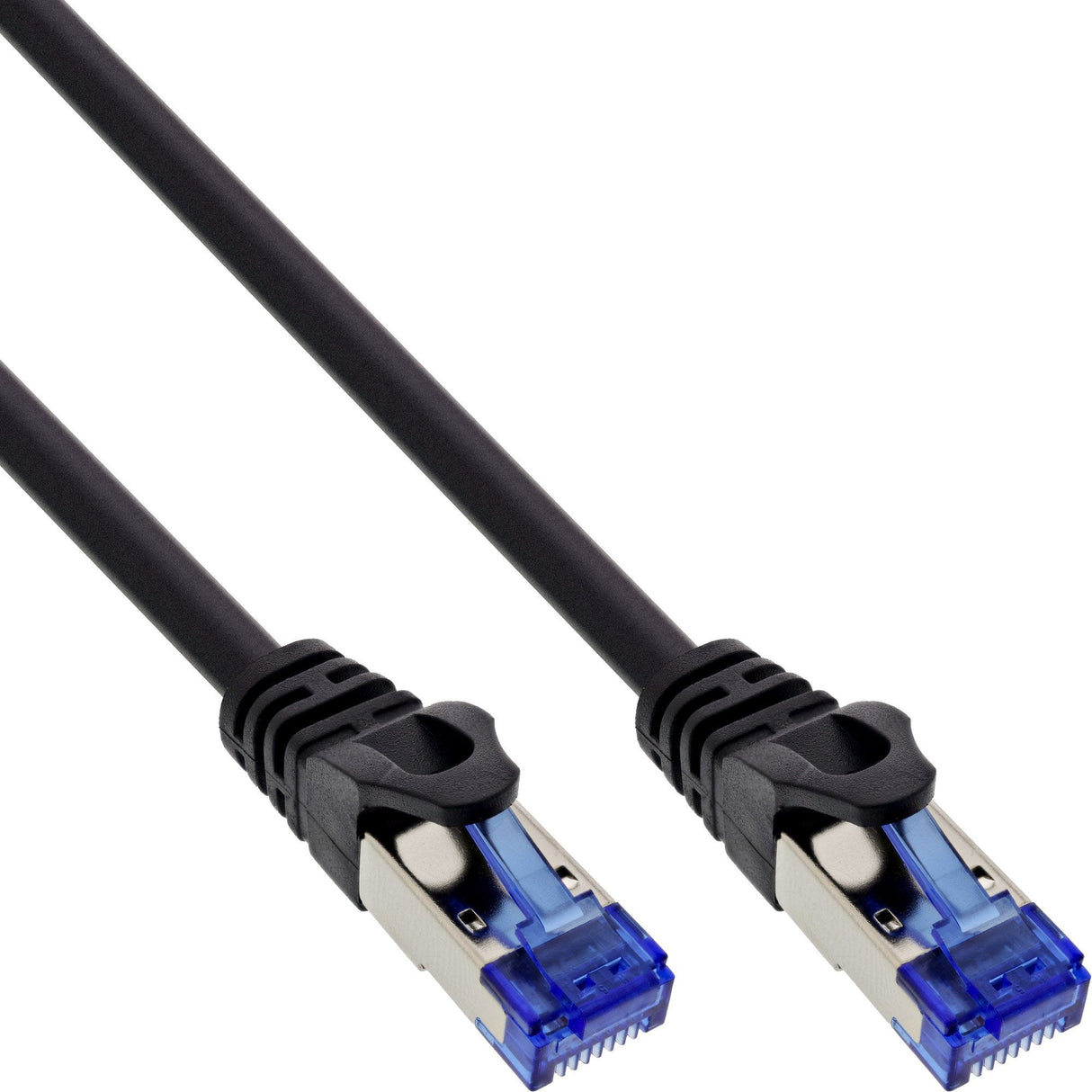 Inline® Cable De Red Armoured, U/Ftp, Cat.6a, Black, 20m