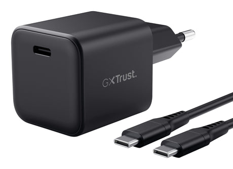 EAN 8713439261431 - Trust 26143 cargador de dispositivo móvil Consola de juegos portátil Negro Corriente alterna Carga rápida imagen 1