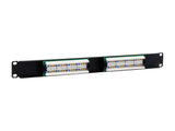Equip Patch Panel 16x Rj45 Cat5e 19 "1u Sin Blindaje Negro
