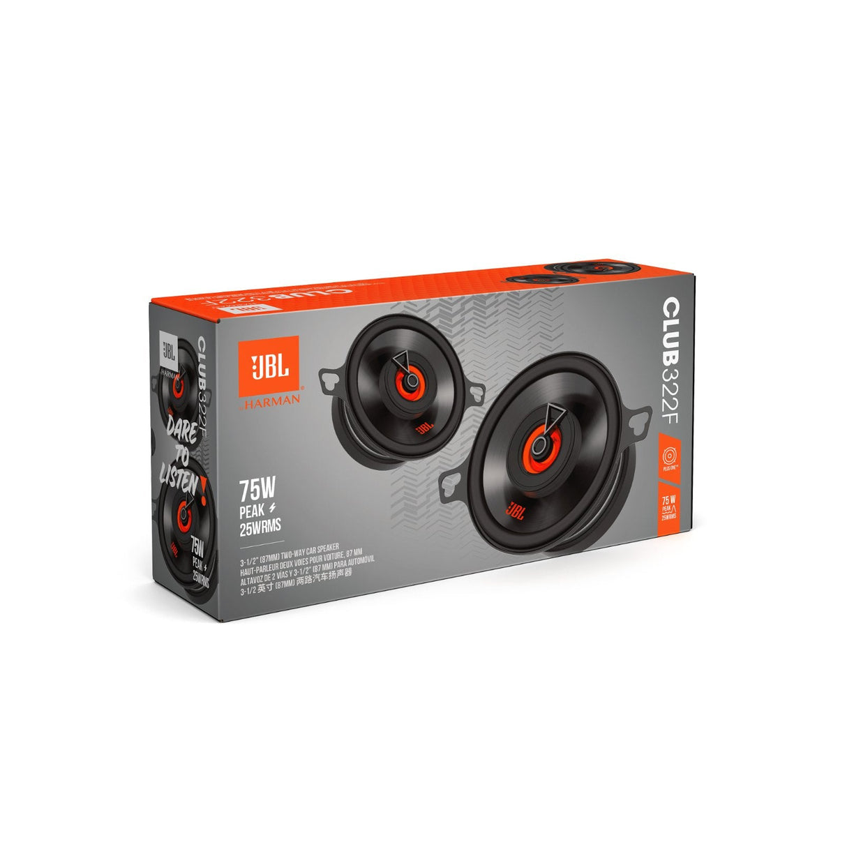 Car Speakers 3.5" Club 322f/Coaxial Spkcb322f Jbl