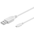 EAN 4040849961915 - Goobay USB 2.0 A/micro-B 0.3m cable USB 0,3 m USB A Micro-USB B Blanco imagen 1