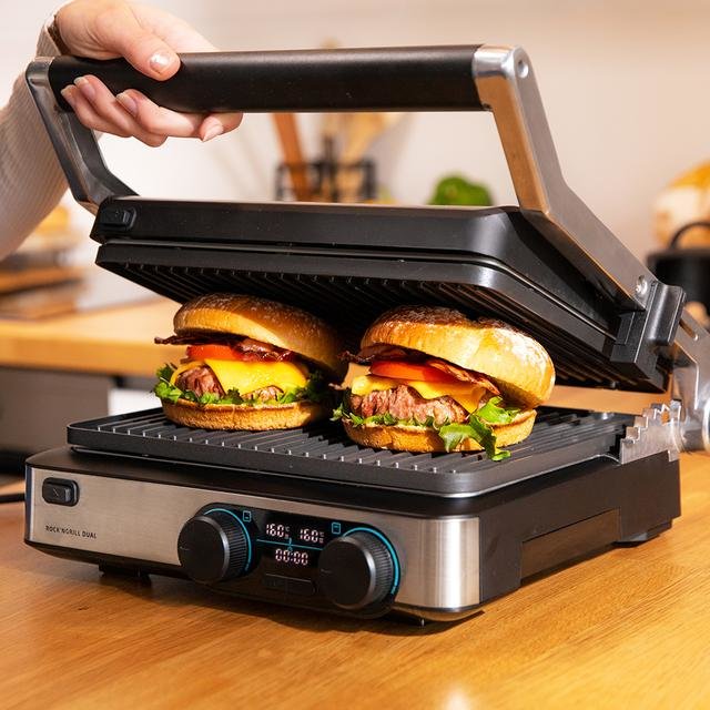Parrilla Cecotec Rock Grill Dual 2000w