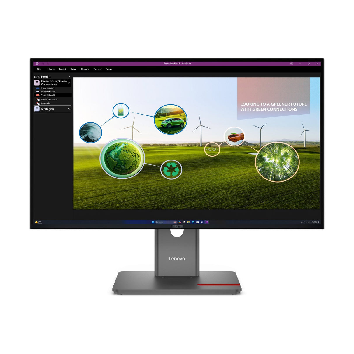EAN 0198156226167 - Lenovo ThinkVision P27Q-40 LED display 68,6 cm (27") 2560 x 1440 Pixeles Quad HD Negro imagen 1