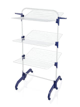 EAN 4006501815293 - Leifheit Comfort Tower 420 Tendedero de suelo Azul, Blanco imagen 1