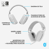 EAN 5099206103948 - Logitech 981-001219 auricular y casco Auriculares Inalámbrico Diadema Llamadas/Música Bluetooth Blanco imagen 14