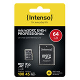 Intenso Tarjeta Micro Sd Sdxc Pro 64gb Clase 10