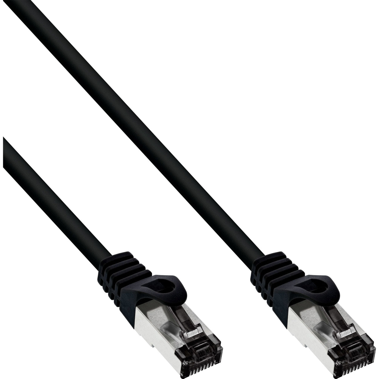 Cable De Red Inline S/Ftp Pimf Cat.8.1 Libre De Halógenos 2000mhz Negro 5m