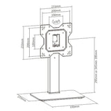 Techly Universal Desktop Stand For Monitors And Tvs From 23" To 43inch