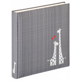 Walther Design Baby Giraffe Álbum De Foto Y Protector Gris, Blanco 50 Hojas