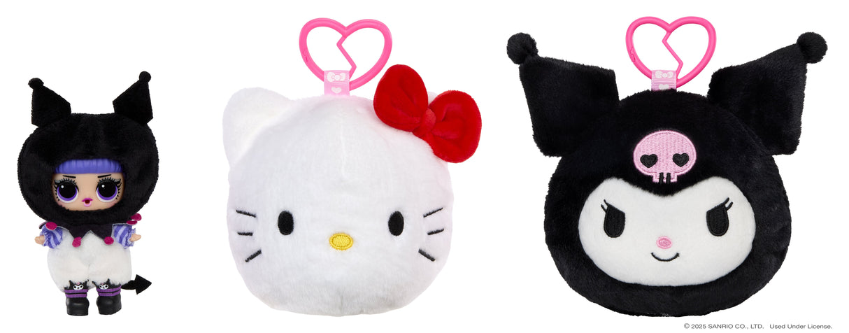 Mga Entretenimiento L.O.L. Surprise Loves Hello Kitty Peluche Reversible, Figura De Juguete Artículos Surtidos, Una Figura 249962-Euc
