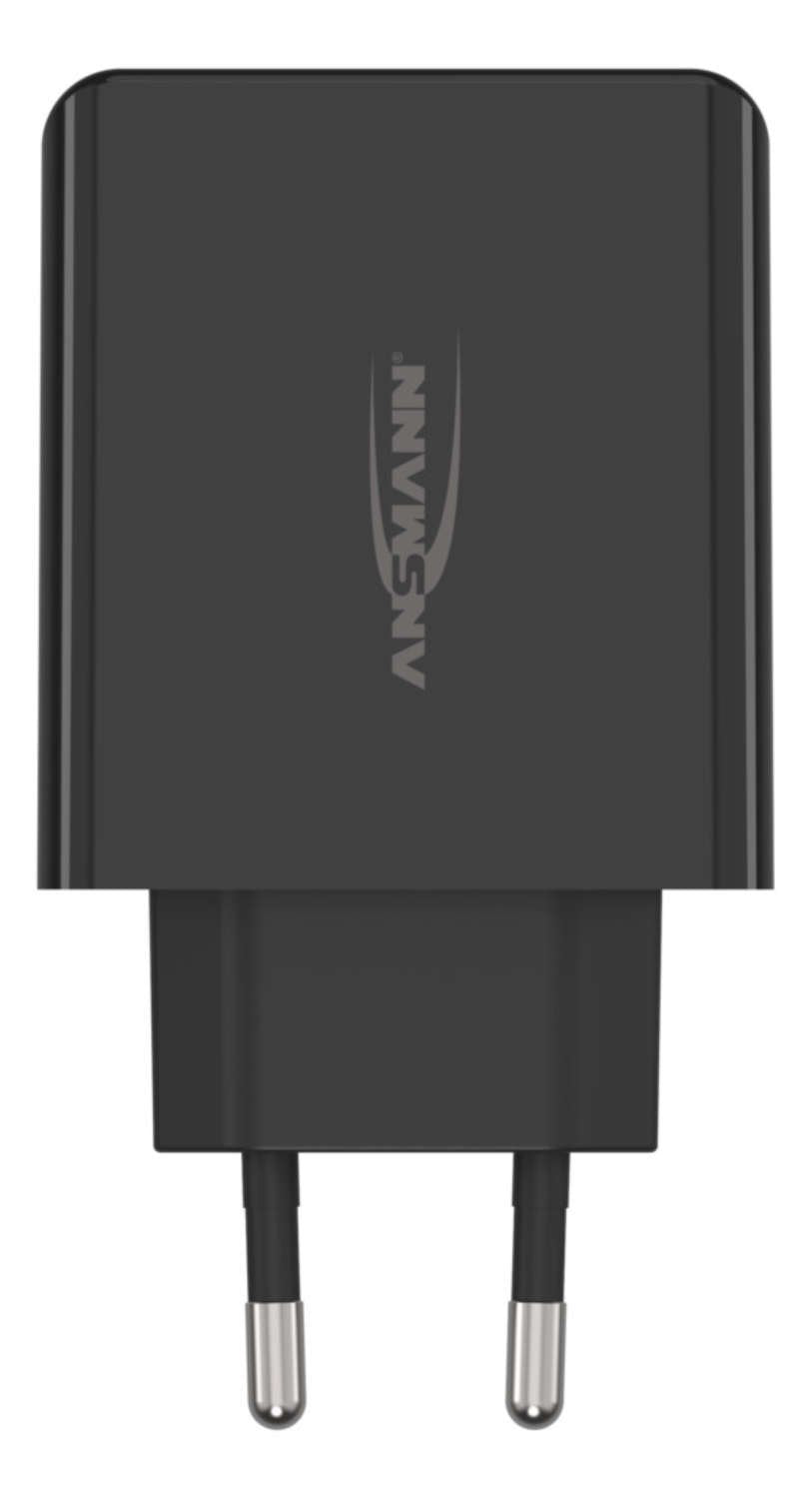 Cargador De Pared Ansmann Hc430 4xusb 3000ma Negro