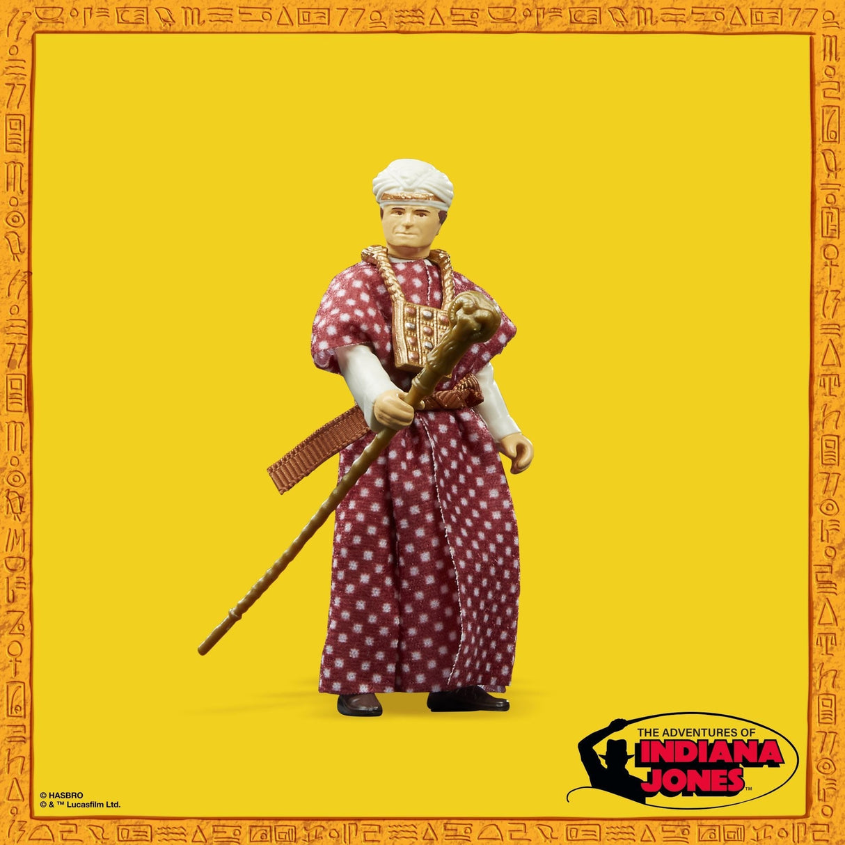 Figura Hasbro Retro Collection Indiana Jones Riders If The Lost Ark Belloq (Ceremonial)