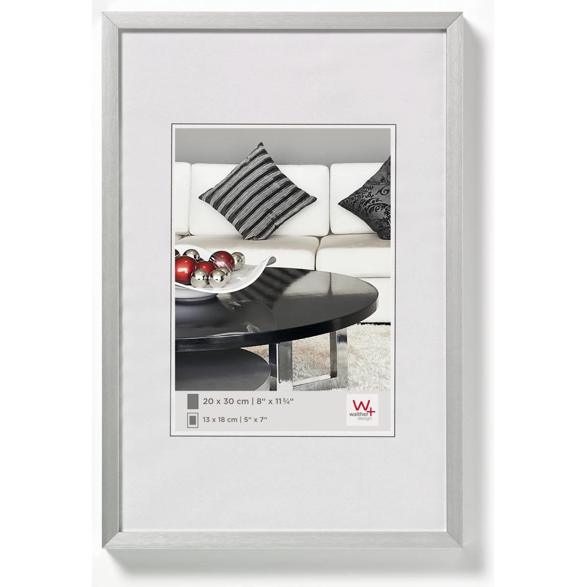 EAN 4004122274437 - Walther Design AJ342S marco Expositor de pie retroiluminado Plata imagen 1