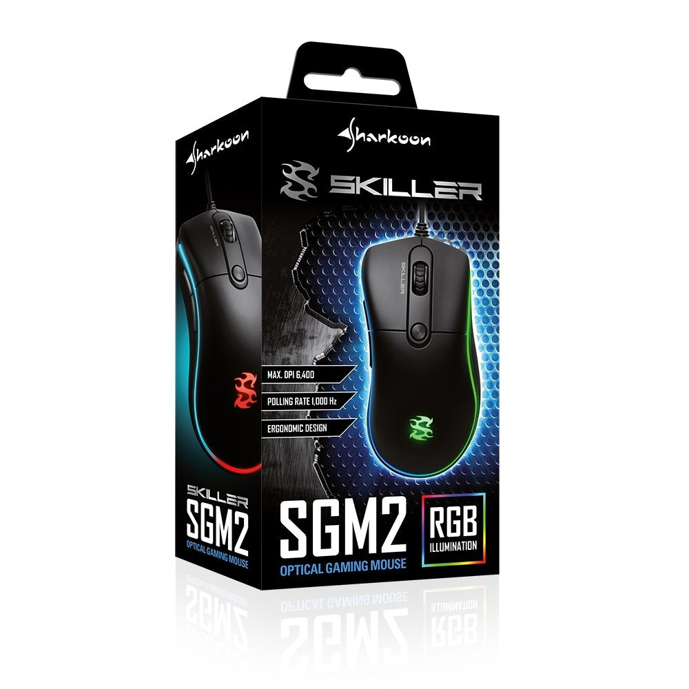 Sharkoon Raton Gaming Skiller Sgm2 Negro