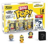 Blister 4 Figuras Bitty Pop Minions Series 3