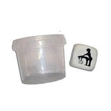 Dado Blanco De Posturas En Bote