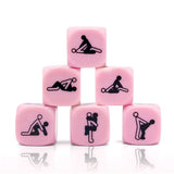 Dado Kamasutra Pictogramas 6 Posturas 25 Mm