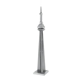 Maqueta 3d Metal Fascinations Cn Tower Toronto Montaje Sin Pegamento Ni Soldadura Maquetas 3d