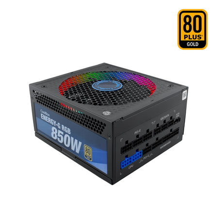 EAN 8436556143717 - CoolBox RGB-850 Rainbow unidad de fuente de alimentación 20+4 pin ATX Negro imagen 1