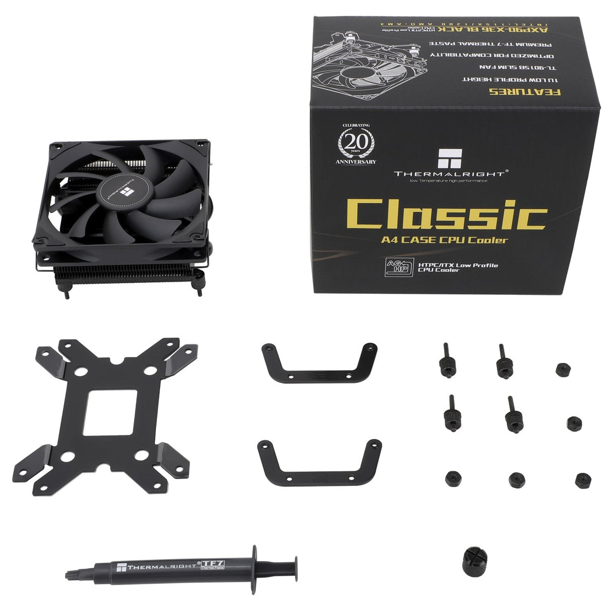 Disipador Thermalright Axp90-X36 Negro Itx 1200 Am4 1700 Am5
