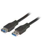 Efb Elektronik Usb 3.0 A / A 3m Cable Usb 3.2 Gen 1 (3.1 Gen 1) Usb A Negro