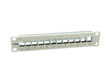 Equip Patchpanel 12x Cat6a 10" Ftp 1he Keymone Montage Ws