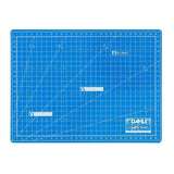 Dahle 10690 Plancha De Corte A4 22x30cm - 5 Capas Con Nucleo Resistente Al Corte - Lineas De Orientacion - Azul