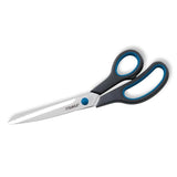 Dahle 54410 Office Comfort-Grip Tijeras De Acero Templado 25cm - Hojas Afiladas - Mangos Revestidos De Goma