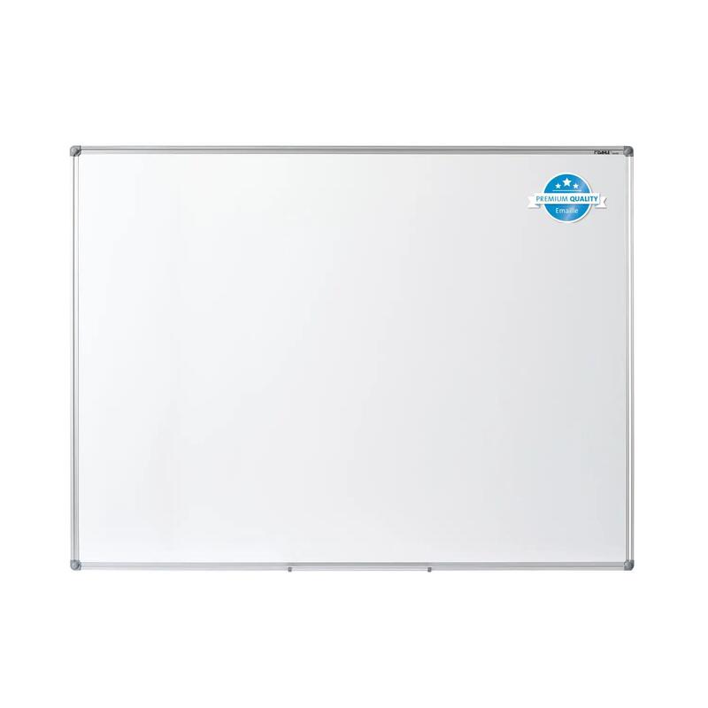 Dahle Professional Board Pizarra Blanca Esmaltada Magnetica 900x1200mm - Marco De Aluminio - Bandeja Para Rotuladores