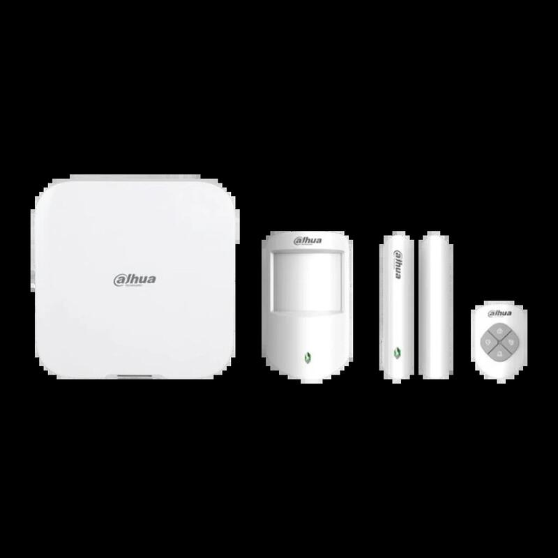 Dahua-4735 Kit De Alarma Vía Radio Dahua Con Wifi Y Verificación Por Vídeo