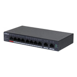 Dahua Cs4010-8gt-110 Switch Poe 8 Puertos Gigabit + 2rj45 Uplink Gigabit 110w Manejable En Cloud Layer2