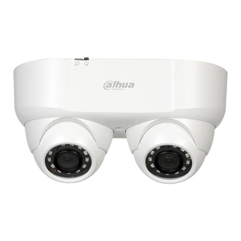 Dahua Hac-Hdw2241m-E2 Domo Hdcvi 2m De Doble Lente Dn Icr Wdr Starlight Ir30m 0lux 3.6mm Ip67 Audio Broadcast