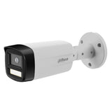Dahua Hac-Hfw1239tm-Il-A-0360b-S3 Tubular Hdcvi 4en1 2m 1080p Full Color Wdr Iluminación Dual Smart Light+ Led40m/Ir40m 3.6mm Ip67 Mic