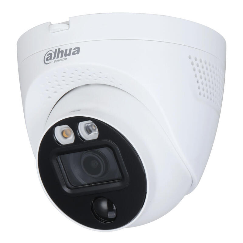 Dahua Hac-Me1200eq-Ls-0280b Domo Hdcvi 2m Dwdr Led30m 2.8mm Ip67 Pir Disuasión Activa Quick-To-Install