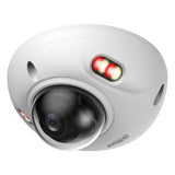 Dahua Ipc-Hdbw3449f-As-Il-0280b Domo Ip H265 4m Wdr Iluminación Dual Led30m/Ir30m 2.8mm Ik10 Ip67 Poe Mic Audio E/S Ai