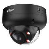Dahua Ipc-Hdbw3449r-Zs-Il-B Domo Ip 4m H265 Full Color Wdr Iluminación Dual Led50m/Ir50m 2.7-13.5mm Ip67 Ik10 Poe Mic Ai. Color Negro