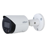 Dahua Ipc-Hfw2449s-S-Il Tubular Ip 4m H265 Full Color Wdr Ivs Smd Iluminación Dual Led30m/Ir30m 2.8mm Ip67 Poe Mic Ai