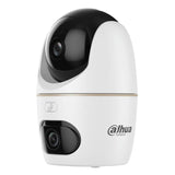 Dahua Ipc-Hpt1339dd-Stw-3e2 Cubo Pt Ip Dual-Lens H265 3m+3m Dn Led30m/Ir30m 3.6mm Sd 5v Mic/Altavoz Wifi