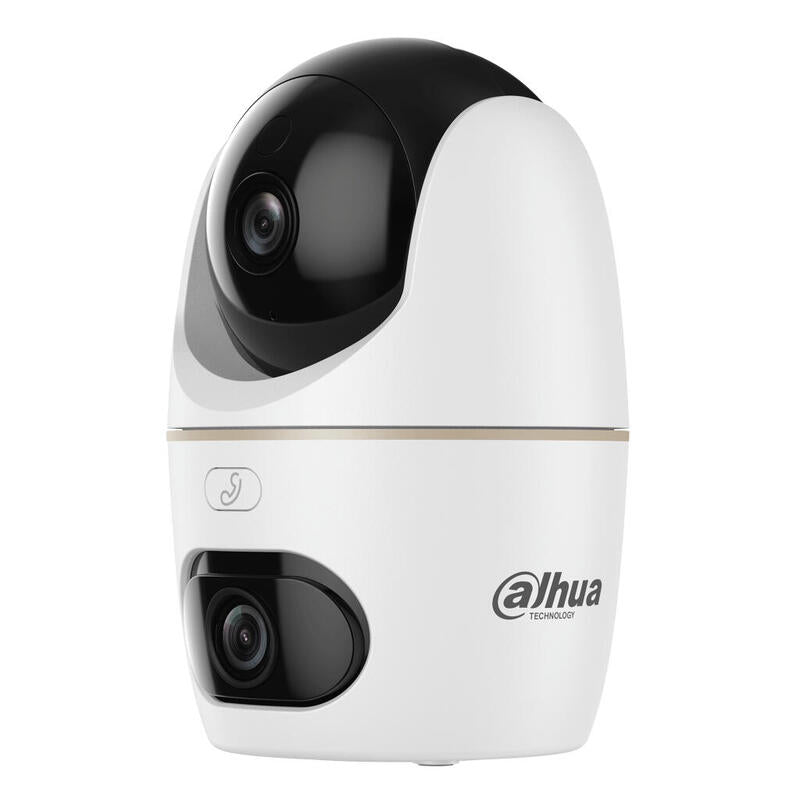 Dahua Ipc-Hpt1339dd-Stw-3e2 Cubo Pt Ip Dual-Lens H265 3m+3m Dn Led30m/Ir30m 3.6mm Sd 5v Mic/Altavoz Wifi
