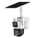 Dahua Ipc-Pts2649c-3e3z-4gb20 Cámara Pt Ip Wizcolor Hybrid-Zoom 3m+3m H265 Led30m/Led50m Ip66 Mic/Altavoz 4g Ai + Panel Solar