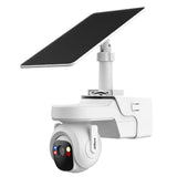 Dahua Kit/Ipc-Pt2449b1-4gb20/M0508 Cámara Pt Ip 4m H265 Led20m/Ir30m 3.6mm Ip66 Pir Mic/Altavoz 4g Ai + Panel Solar