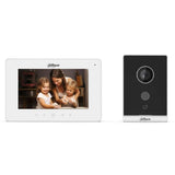 Dahua Ktw01-S2 Kit Videoportero Ip Wifi Exterior De Superficie + Monitor Wifi Interior