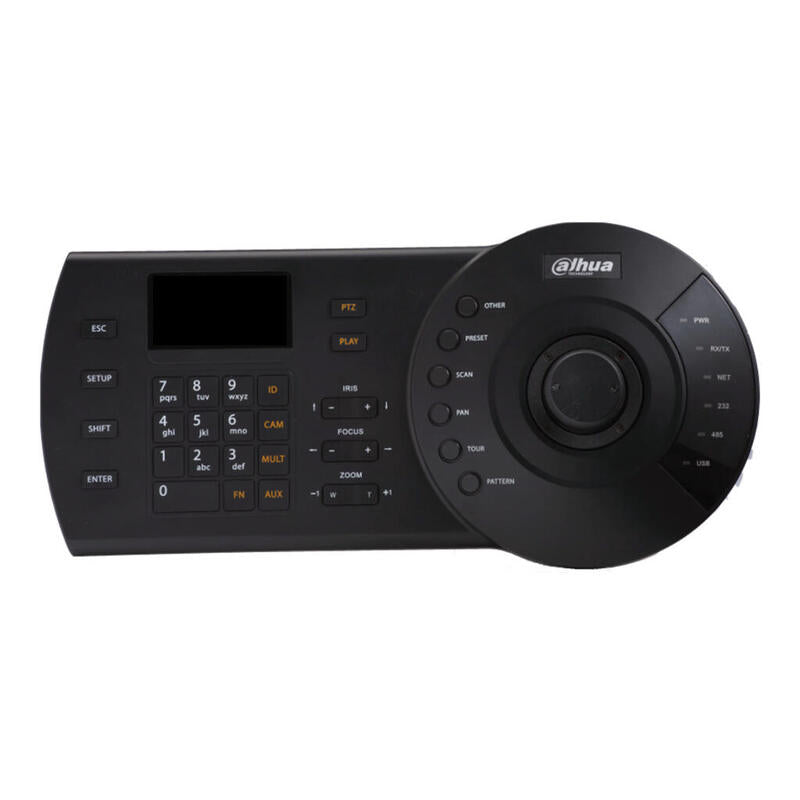 Dahua Nkb1000-E(A) Teclado Ip Rs485/Rs422/Usb/Rs232 Para Control Ptz Dvr Nvr 3 Ejes 12vdc