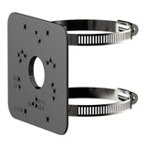 Dahua Pfa152-E-B-V2 Mini Adaptador A Poste Para Pfbx Pfax. Color Negro