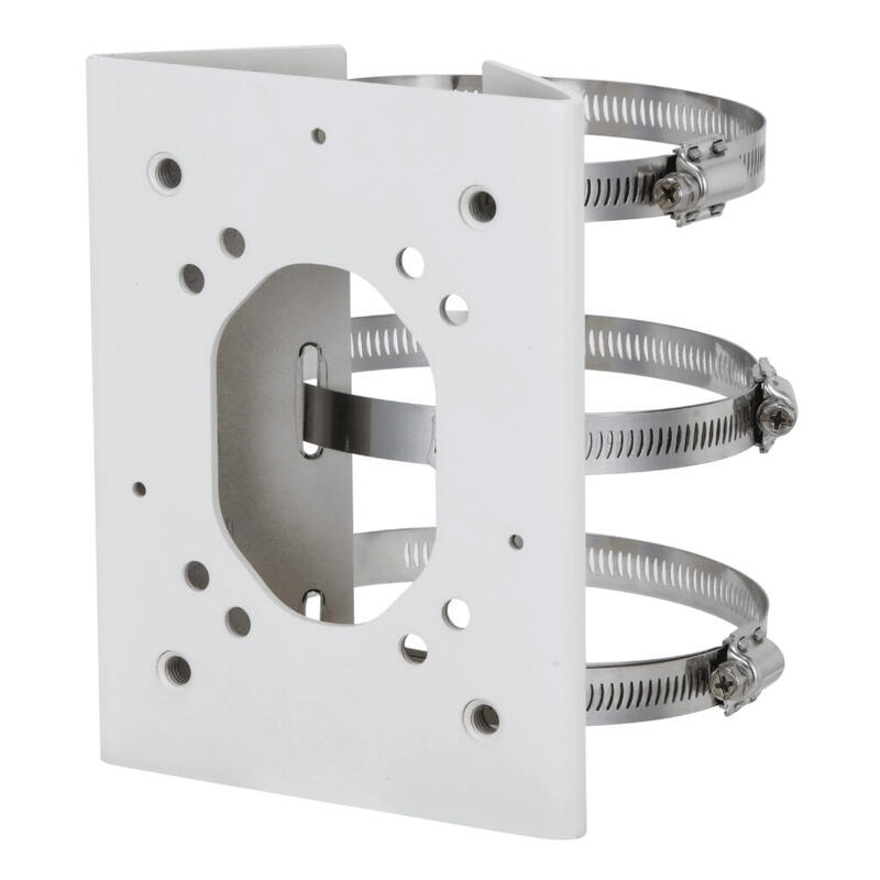 Dahua Pfa155a Adaptador A Poste Para Cámaras Anticorrosión