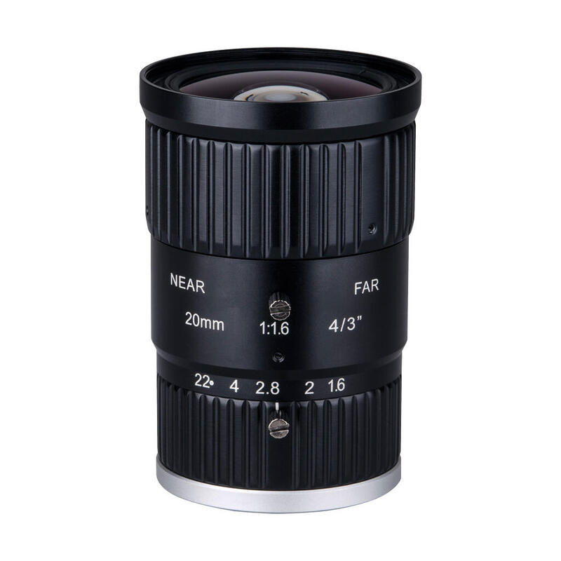 Dahua Pfl20-J10m Lente Fija Mp 10m 4/3" C Ir F1.6 20mm