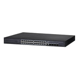 Dahua Pfs4428-24gt-370 Switch Poe 24 Puertos Gigabit + 4 Uplink Gigabit 370w 802.3at Manejable Layer2