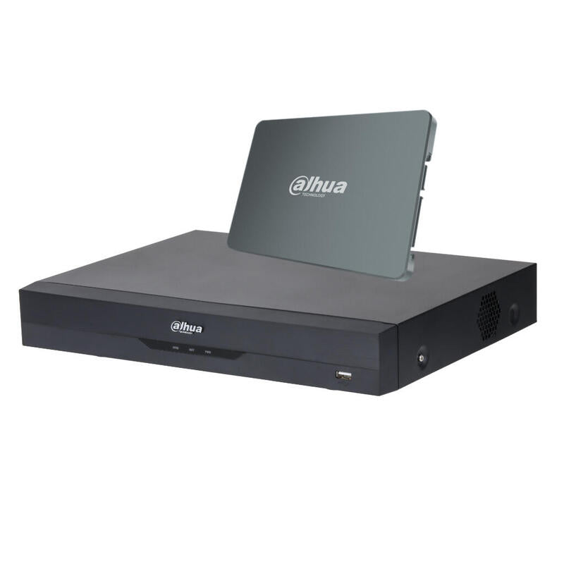 Dahua S-Xvr5104he-4kl-I3(1t) Dvr 5en1 H265 4ch 4k@6ips +4ip 8mp 1hdmi 1hdd E/S Ai Con Ssd-V800s1tb